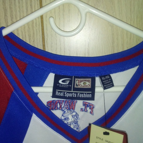 Ft. Wayne Pistons G-III Brand HWC Commemorative 1948 Jersey NWT Rare** - Picture 4 of 11